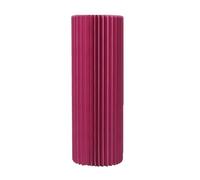 Soportes cilíndricos plegables, Wedding Foldable Paper Column Stands With Acrylic Disc Red 20-100cm Pack Of 5(Red-diameter 40cm,100cm)