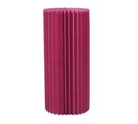 Soportes cilíndricos plegables, Wedding Foldable Paper Column Stands With Acrylic Disc Red 20-100cm Pack Of 5(Red-diameter 30cm,80cm)