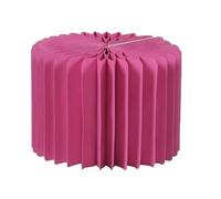 Soportes cilíndricos plegables, Wedding Foldable Paper Column Stands With Acrylic Disc Red 20-100cm Pack Of 5(Red-diameter 30cm,20cm)