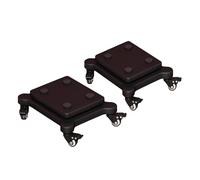 Soportes de aislamiento de subwoofer: paquete de 2 elevadores de plataforma para mejorar la estabilidad, soporte estándar de altavoz, 40 x 45 cm, mejora la calidad del sonido y reduce la vibración