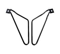 Soportes de Alforjas de Motocicleta de Hierro Negro | Montaje Directo, para Alforjas Laterales y Bolsa Trasera, Uso Diario en Moto Modificada