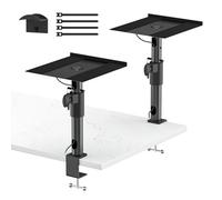 Soportes de Altavoces de Escritorio para Edifier, KRK, Klipsch, Polk, Yamaha, Sony y más Altavoces de estantería, Soportes de Monitor de Estudio Inclinado y Giratorio para PreSonus, JBL Nano K