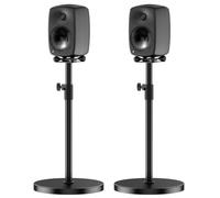 Soportes de altavoz ajustables de altura (par) para altavoces Genelec G2 8020D 8320A - con gestión de cables - Soportes robustos para monitores de estudio Genelec, pueden soportar hasta 13,6 kg