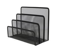 Soportes de archivos para computadora | Organizador de clasificador de letras de metal | Organizador de archivos de soporte organizador de archivos, organizador de carpetas multifuncional para