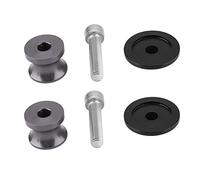 Soporte de Deslizadores, 2 Piezas 6 mm Motocicleta CNC Soporte Trasero Brazo Oscilante Carretes Deslizadores Soporte del Basculante Bobinas Carretes De Brazo Oscilante Del Soporte Trasero(Titanium)