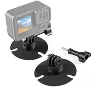 Soportes de casco flexibles giratorios para DJI Osmo Nano/360/Action 6/5 Pro/4/Insta360 X5/X4 Air/Go Ultra/Gopro Max 2/Hero13/12/11 accesorios de cámara de acción, soportes adhesivos para casco