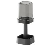 Soportes de Cepillo de Dientes, 8.5x2.5x3.3 Pulgadas PP Portor de Dientes eléctrico a Prueba de Polvo con diseño de cuadrícula y Fondo de Drenaje, organizadores de baño Ajustables de Altura y