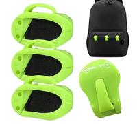 Soportes de clips para caña de pescar, organizador elástico de 4 piezas, soporte para caña de pescar, para playa, orilla, muelle, piscina, hielo, agua salada, surf, viajes