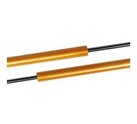 Soportes De Elevación Ventana Trasera Para Ford Para Fiesta ST Para Mk7 Para Mk8 2017-2021 Amortiguadores De Maletero Y Portón Trasero Resortes Soporte Elevación Gas(Yellow carbon fiber)