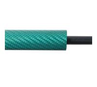 Soportes De Elevación Ventana Trasera Para Hyundai Para Genesis Para Coupe BK 2008-2016 1 Pieza 811612M500 Soporte De Elevación Del Capó Delantero Amortiguador Varilla Resorte(Green carbon fiber)