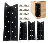 Soportes de Esquina Jardineras Elevadas | Soporte a 90° para de Jardinería con Tornillo - Conectores de Esquina Para Camas Elevadas,Para Jardin Muebles Exteriores Cercado Patio