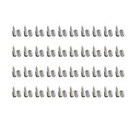 Soportes de estante sin taladrar con cuello adhesivo, fácil de operar para organizar armarios y estanterías, capa de tapping automático