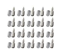 Soportes de estante sin taladrar con cuello adhesivo, fácil de operar para organizar armarios y estanterías, capa de tapping automático