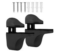 Soportes De Estantes Flotantes - Puerta De Soporte De Pared De Aleación De Zinc, Soportes De Estantes De Pared Modernos | Pennitura Pesada | Abrazadera De Metal Fuerte Para Baño Cocina Cocina