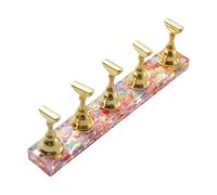 Soportes de exhibición de uñas de 19 g que cumplen con las normas internacionales con soportes largos de moda para los mercados mundiales