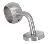 Soportes de fijación de acero inoxidable para tubos redondos aplicados en estructuras de barra de armario y pasamanos interiores (42 mm)