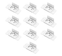 Soportes de hierro de 90 grados, ángulos rectos, juntas de rodamiento de carga pesada para estanterías, montaje de muebles, montaje rápido