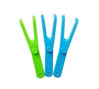 Soportes De Hilo Dental Reutilizables,Dispensador De Hilo Dental De Plástico,Soporte De Repuesto,Hilo Dental En Forma De Y,Para Hilo Dental Cuidado,Oral Cepillo Interdental,Limpiador De Alambre Dental