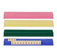 Soportes de Mahjong | Soportes compactos para juegos para dominós - Organizador de juegos de Mahjong - Para el hogar, , viajes, clubes, vacaciones, reuniones familiares