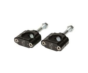 Soportes de Manillar Renthal R-Works Fatbar36 Negros Negro