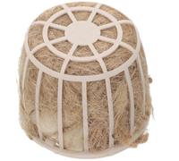Soportes de Material de anidación, para pájaros, pinzones Canarios y periquitos, Mezcla de Yute de algodón, Reutilizables, fácil instalación.