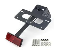 Soportes de matrículas para Moto Ajuste para Z650 para Ninja 650 2017-2025 650 KRT ABS Kit Eliminador De Guardabarros Trasero Limpio Marco para Matrícula Soporte