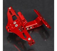 Soportes de matrículas para Moto Motocicleta para F 900R para F900 R para F900R 2019 2018 2017 2016 2020 2021-2023 Soporte para Placa De Matrícula Trasera Luces De Señal De Giro(Red)