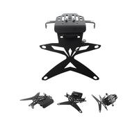 Soportes de matrículas para Moto para Ninja KDX200/220 KLX400 KLX450R Z800 Z 1000SX Soporte para Matrícula De Motocicleta, Se Puede Plegar TOPOLVLCKC