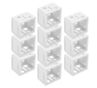 Soportes de Montaje de 1 10 Piezas para Persianas de Ventana | Abs, Repuesto para Riel Superior, Alta Adaptabilidad, Acabado Fino, para Persianas y Cortinas