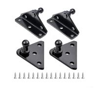 Soportes de montaje de acero resistente para puntales de gas de 10 mm, incluye diferentes formas de soporte