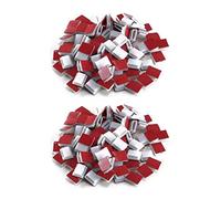 - Soportes de montaje de luz adhesiva y tira de luz LED, soporte de luz (paquete de 200 blanco)