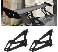 Soportes de Montaje del alerón del Coche, 11 cm / 4,3 Pulgadas Universal Car CNC Aleación de Aluminio ala Trasera Tronco Racing Tail Spoiler Patas Soporte