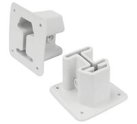 Soportes de montaje en cubierta para escalera piscina - Montura reforzada de resina | Bridas para Escalera Piscina Reforzadas,Para Kayak, Barandilla, Boda, Estabilidad Del Suelo, Jardín, Césped, Patio