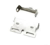 Soportes de montaje para faros delanteros de bicicleta eléctrica y luz trasera, construcción de acero inoxidable para una fácil instalación (1 juego de soporte)