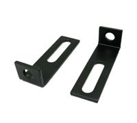 Soportes de montaje para focos, 2 unidades, abrazadera de aluminio fundido resistente para coche, camión, motocicleta, parachoques, horquilla, expansión de faros delanteros