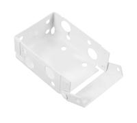 Soportes de Montaje para Persianas de Ventana en Color Claro, Metal Pom | Montaje Lateral o Superior, Diseño Firme, para Rieles y Estores en Ventana Exterior