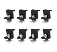 Soportes de panel solar de aluminio resistentes, instalación rápida para un montaje seguro en barcos al aire libre