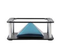 Soportes de Pantalla Holográfica 3D para, Holograma de Teléfono Inteligente Móvil de 3,5-6 Pulgadas, Accesorio Multifuncional para Uso Doméstico (Estilo cilíndrico)