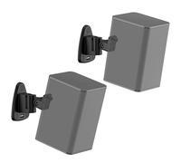 Soportes de pared ajustables (par) para altavoces LG - Resistente para LG-Rear-Surround (S90TR, SPQ8-S, SPT8-S, SPK8-S, 578S1-S, S78S2-S, S65S3-S, S55TR WR con ojo de cerradura, roscado)