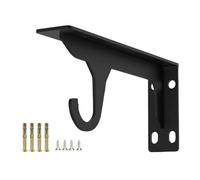 Soportes de pared de acero laminado en frío, resistentes y triangulares para estantes flotantes en baño, cocina, soportes triangulares