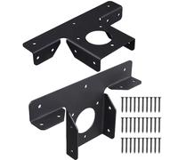 Soportes De Pérgola - Soportes De Pérgola Robustos | Soportes De Extensión En T De 3 Vías, 2 Soportes De Extensión De Pergola En T, Soportes De Esquina Ajustables, Soporte De Fijación De Poste De Viga