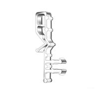 Soportes de retención para cenefa de ventana, 24 clips de plástico transparente para reemplazo, diseñados para adaptarse a persianas venecianas de ranura trasera para un apoyo estable