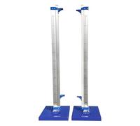 Soportes de salto altos ajustables de 30 a 230 cm para entrenamiento de atletismo, equipo de competición de pista y campo, estándares móviles para la escuela