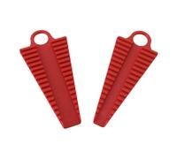 Soportes de soldadura de alambre resistentes a altas temperaturas, diseño de ranuras en forma de V, punta termorretráctil, superficie antideslizante, bandeja de soldadura con punta termorretráctil