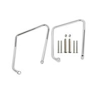 Soportes de Soporte para alforjas de Motocicleta compatibles con Modelos XL Custom XL883C 1200 Roadster XL1200R 2004 2015 2014 13 2016(Chrome)