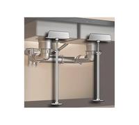 Soportes de soporte para fregaderos bajo encimera, Patas De Soporte Fregadero Ajustables Acero Inoxidable, Paquete 2, Altura 35-69 Cm(Height 47 57cm)