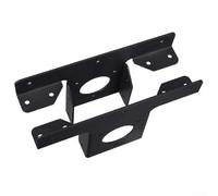 Soportes de soporte para pérgola, 2 marcos de esquina de metal resistentes con 2 materiales de 7 mm de grosor y agujeros preperforados para una instalación segura de vigas de madera