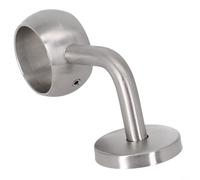 Soportes de soporte robustos de acero inoxidable para tubos redondos perfectos para pasamanos de escalera (42 mm)