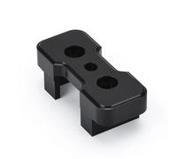 Soportes del motor Inserto De Montaje De Transmisión De Aluminio Para A4 S4 RS4 A5 S5 RS5 Q5/SQ5 Bloque de Motor(Negro)