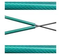 Soportes Elevación Maletero Portón Trasero Amortiguadores Gas Resortes Choque Brazos Barra Amortiguación Para Toyota Para Fortuner (AN50/AN60) 2004-2015 SUV(Green carbon fiber)
